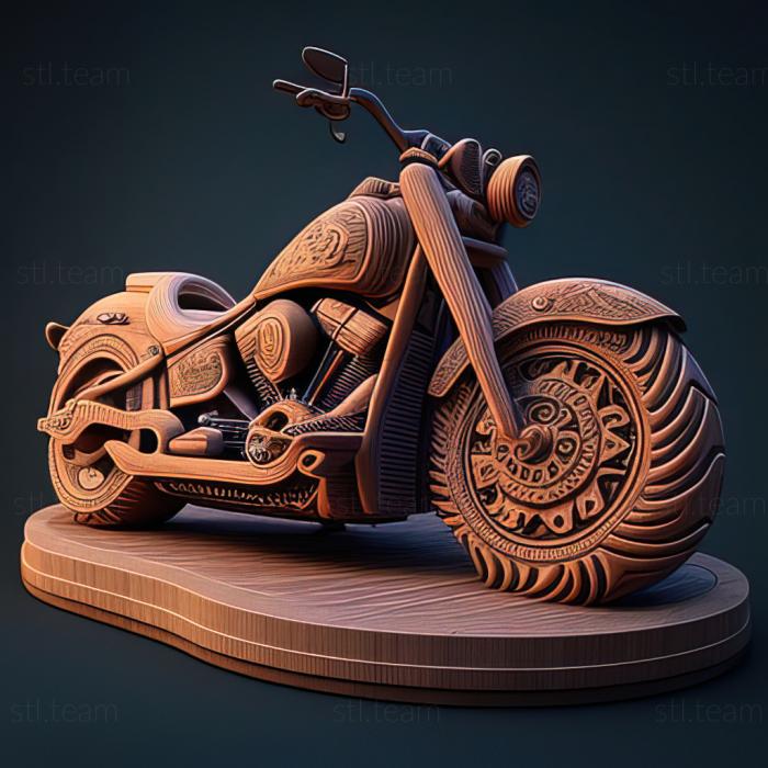 3D модель Harley Davidson Fat Boy S (STL)